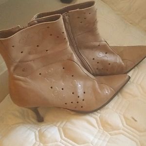 Pandora embossed boots